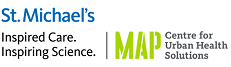 MAP Centre for Urban Health Solutions, St. Michael’s Hospital Logo MAP Centre for Urban Health Solutions, St. Michael’s Hospital Logo